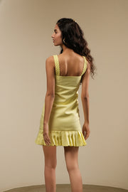ATTESSA MINI YELLOW DRESS