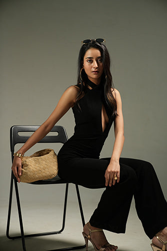 BLACK DAZZLE MINI DRESS