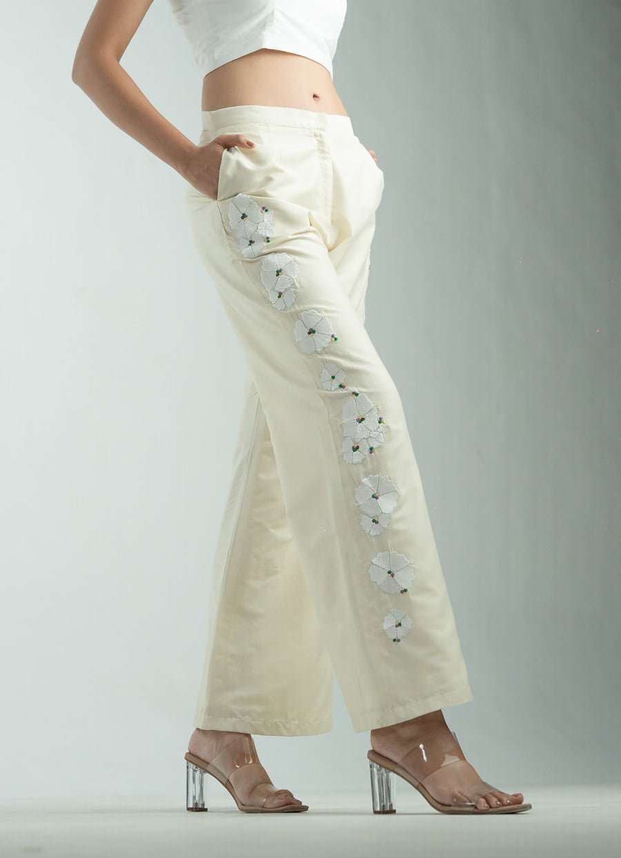 FLORAL PANT